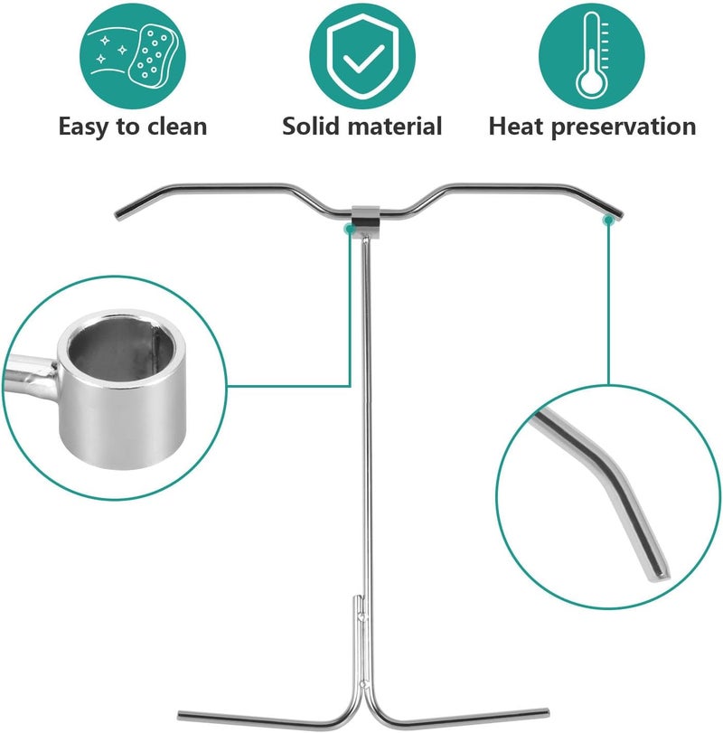 EasiBBQ Turkey Hanger Hook for Pit Barrel Cooker Smoker All Purpose Grill, Poultry Hanging Great for Suitable for Outdoor Cooking, Patio Barbecue, Camping and Party - Image 3